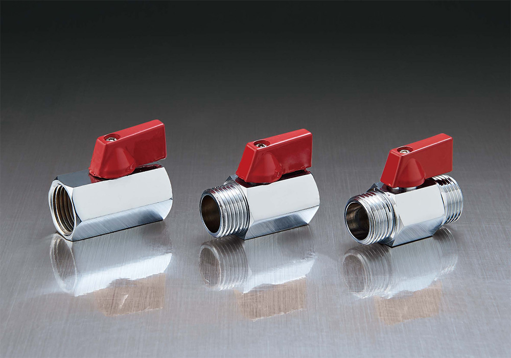 JL-B5001 JL-B5002 JL-B5005 BRASS MINI BALL VALVE